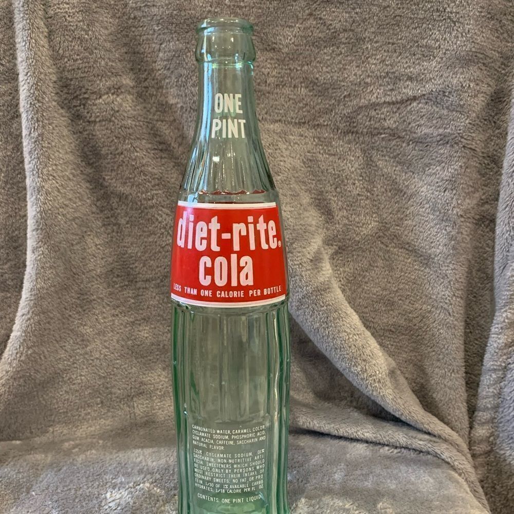 DIET Rite 1960s antique bottle